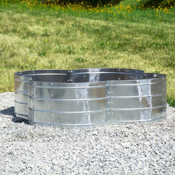 Galvanized Steel Raised Garden Bed